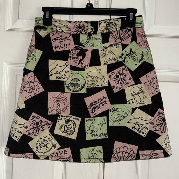 Emma Mulholland Graphic Mini Skirt - Picture 3 of 5